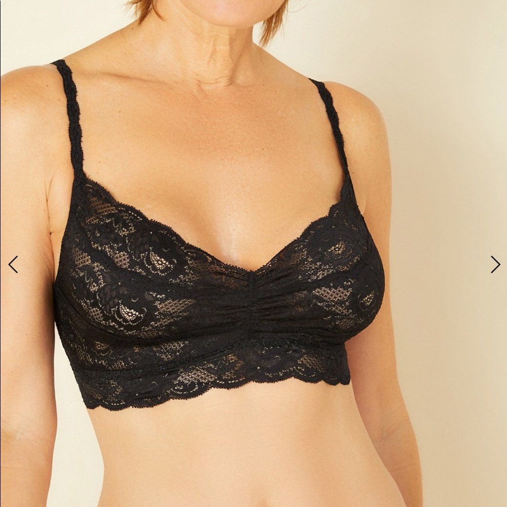 COPY - Cosabella Never Say Never Sweetie Bralette Black M